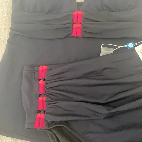 Bleu Rod Beattie Tankini Swimsuit Set Size 8 - Picture 11 of 11
